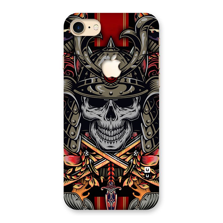 Skull Swords Snakes Back Case for iPhone 7 Apple Cut