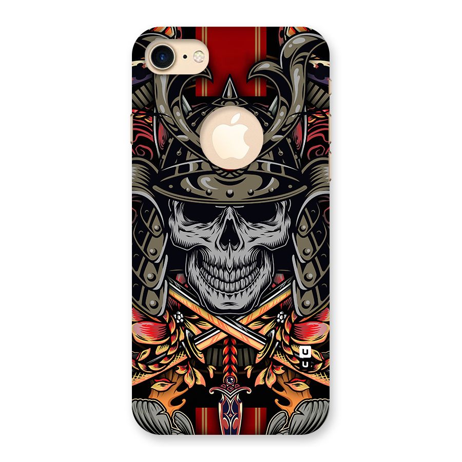 Skull Swords Snakes Back Case for iPhone 7 Logo Cut