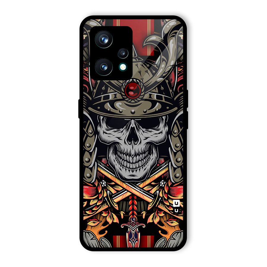 Skull Swords Snakes Glass Back Case for Realme 9 Pro Plus 5G
