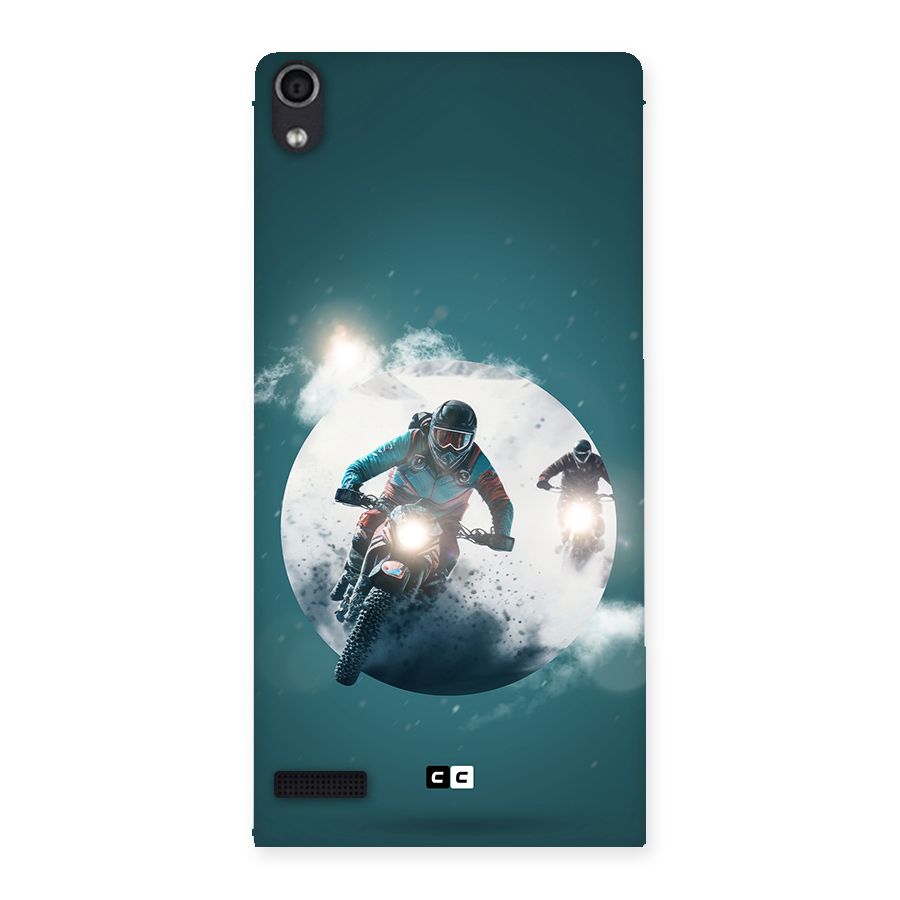 Sky Biker Back Case for Ascend P6