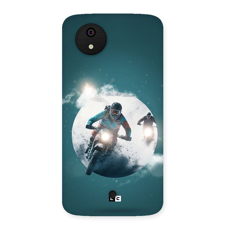 Sky Biker Back Case for Canvas A1  AQ4501