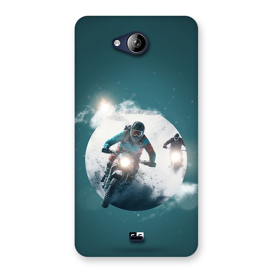 Sky Biker Back Case for Canvas Play Q355