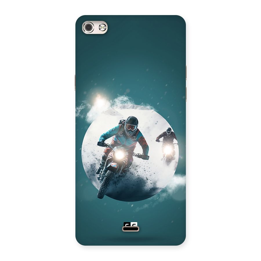 Sky Biker Back Case for Canvas Silver 5