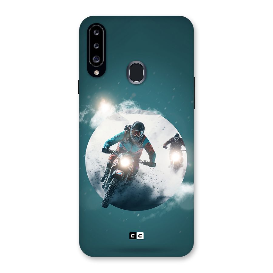 Sky Biker Back Case for Galaxy A20s