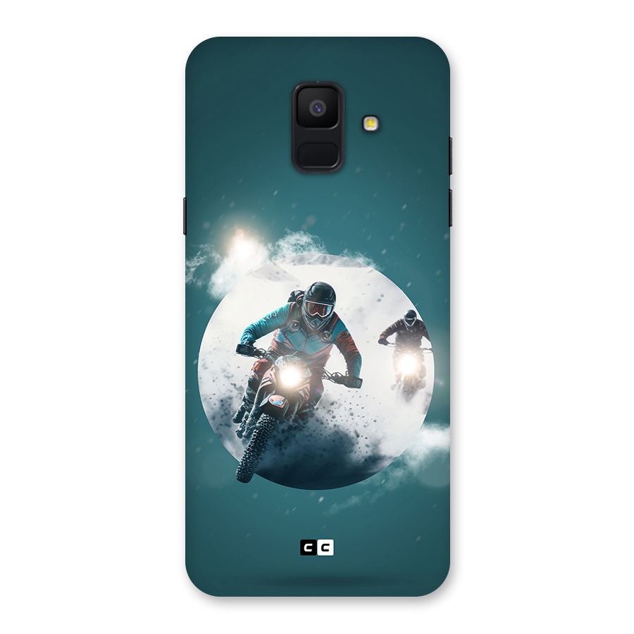 Sky Biker Back Case for Galaxy A6 (2018)