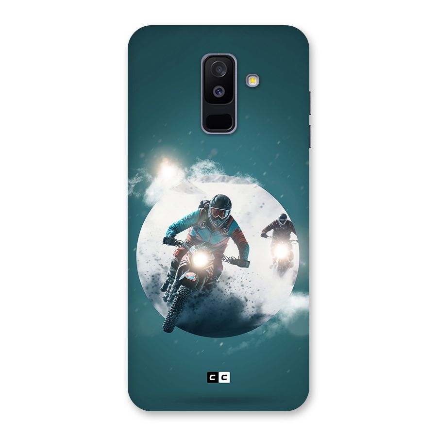 Sky Biker Back Case for Galaxy A6 Plus