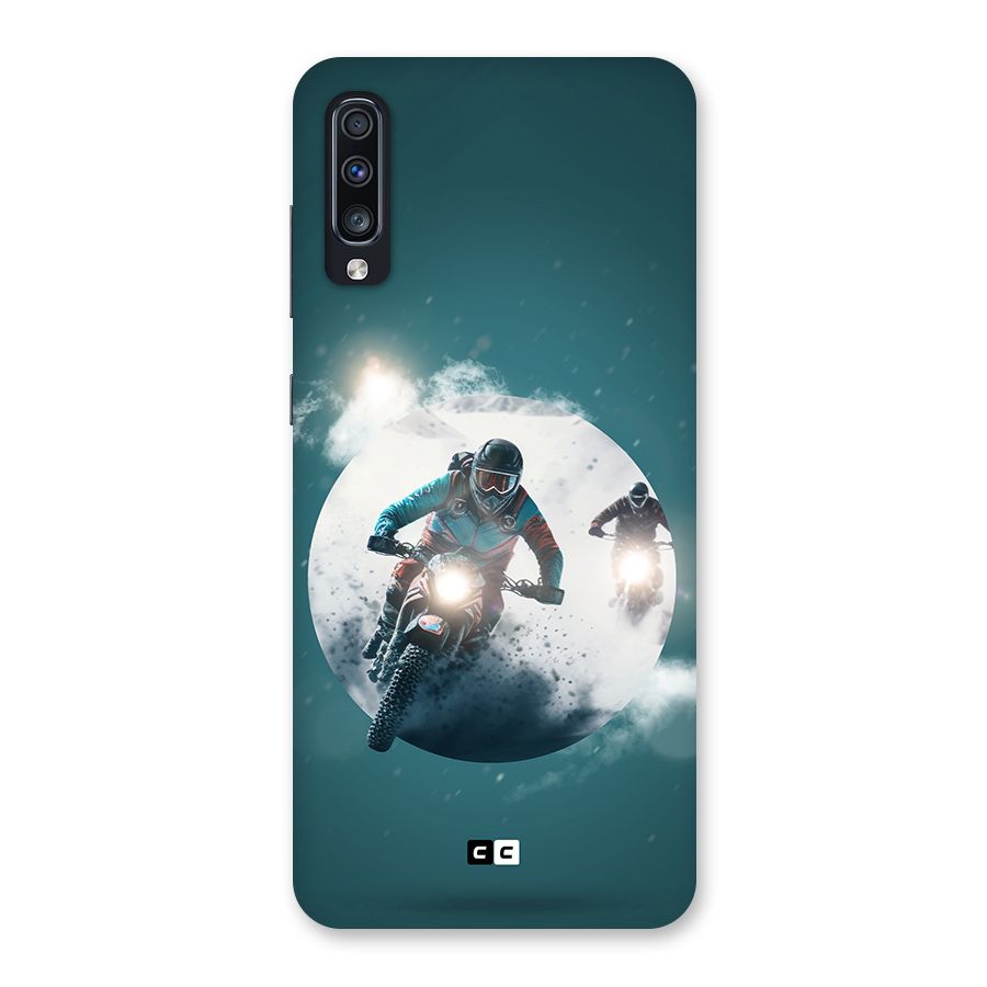 Sky Biker Back Case for Galaxy A70
