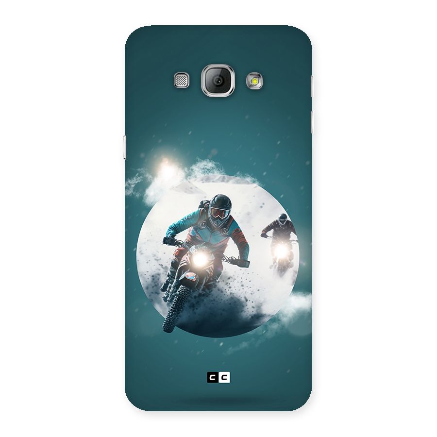 Sky Biker Back Case for Galaxy A8