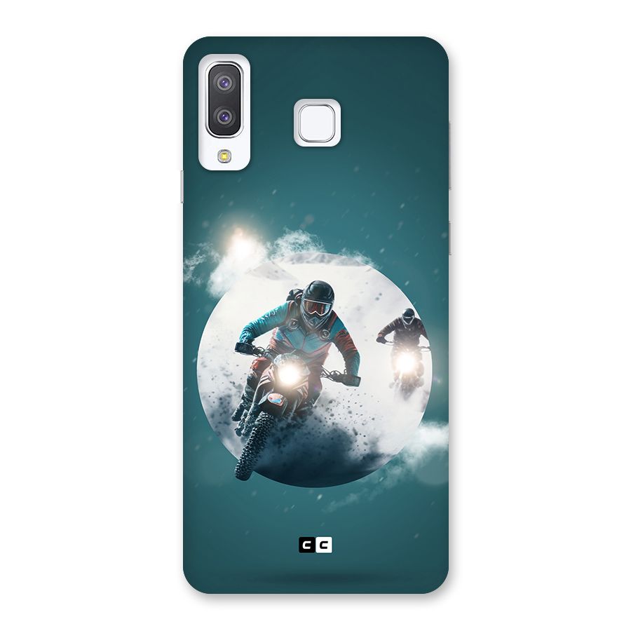 Sky Biker Back Case for Galaxy A8 Star