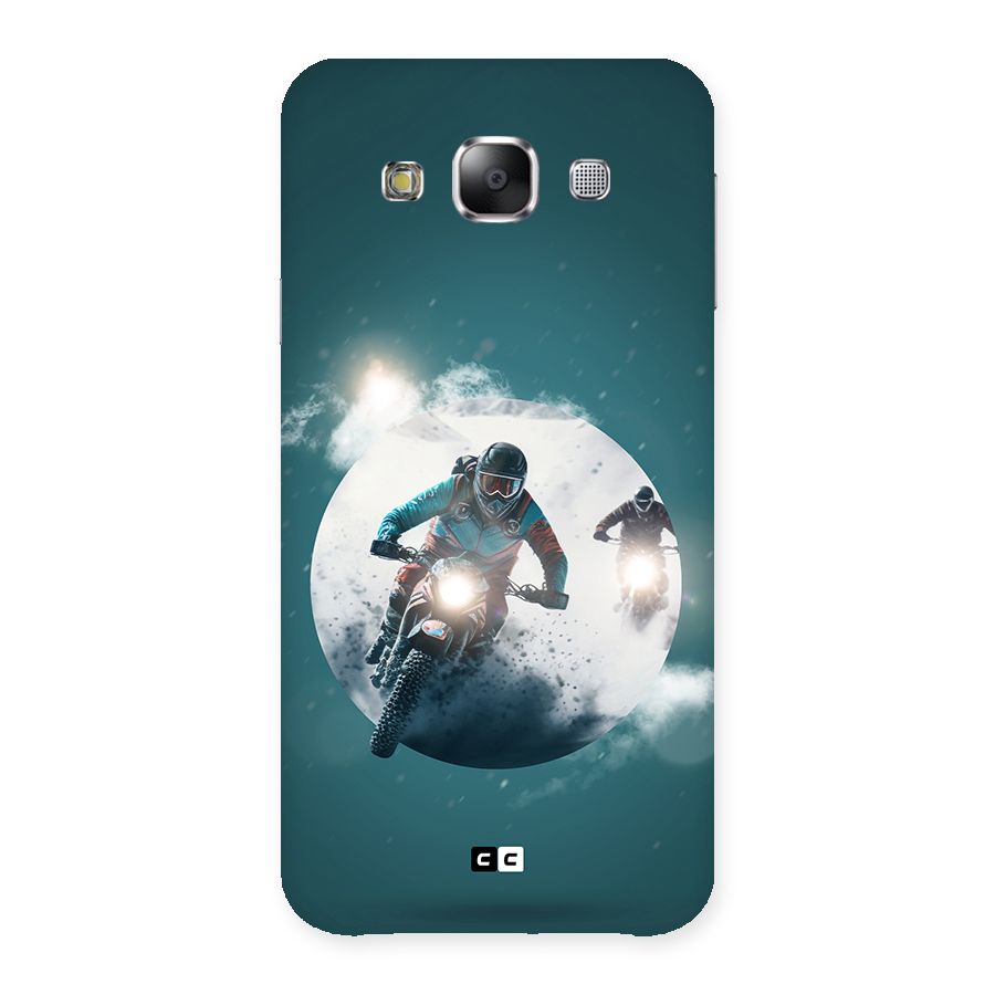 Sky Biker Back Case for Galaxy E5