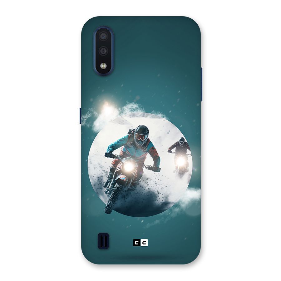 Sky Biker Back Case for Galaxy M01
