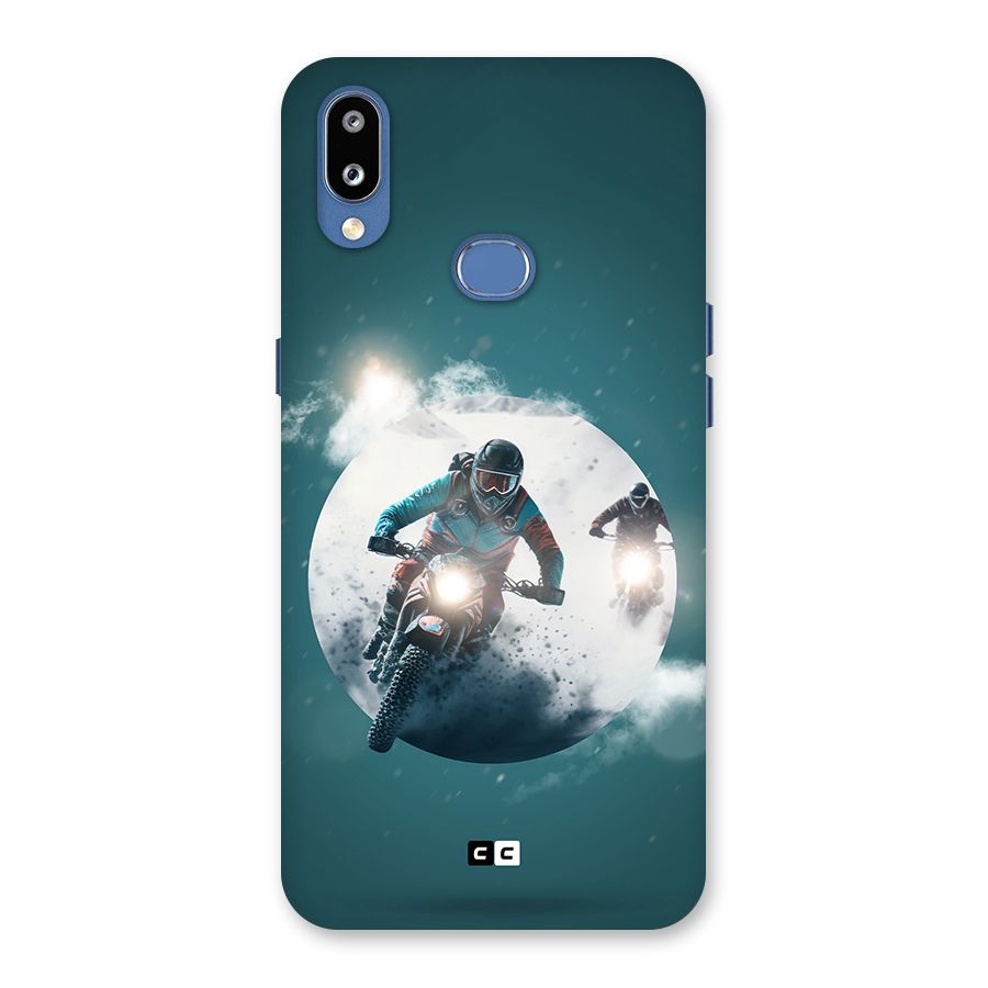 Sky Biker Back Case for Galaxy M01s