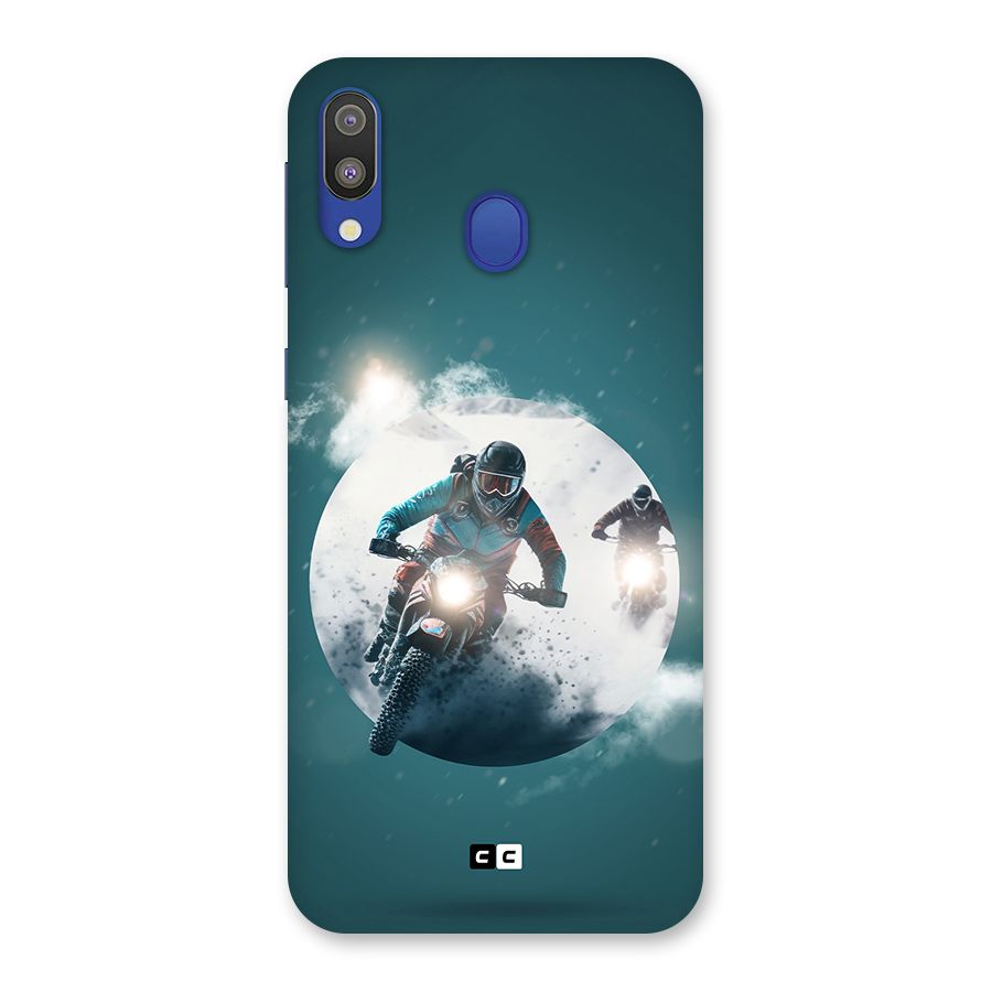 Sky Biker Back Case for Galaxy M20
