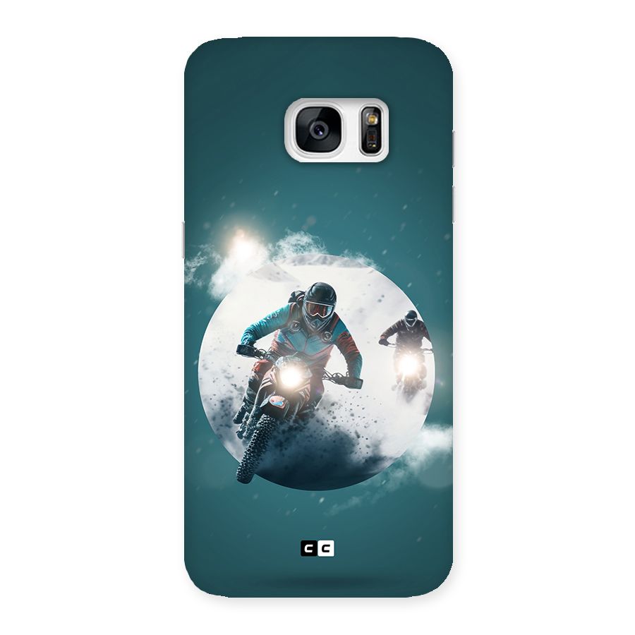 Sky Biker Back Case for Galaxy S7 Edge