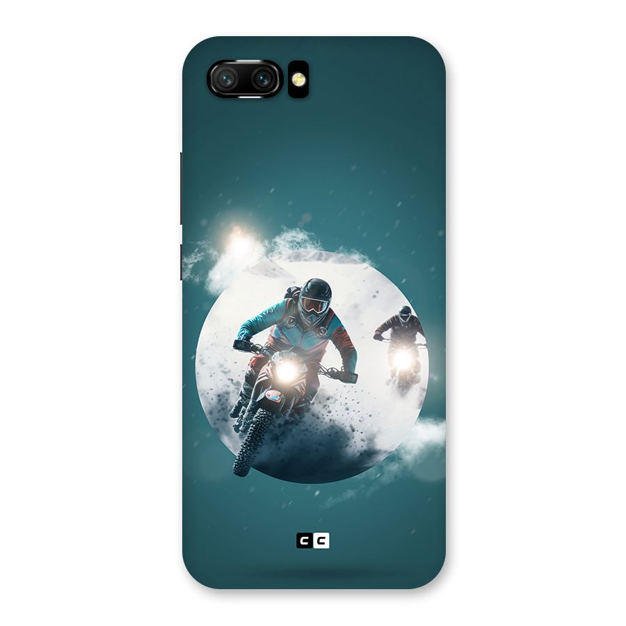 Sky Biker Back Case for Honor 10