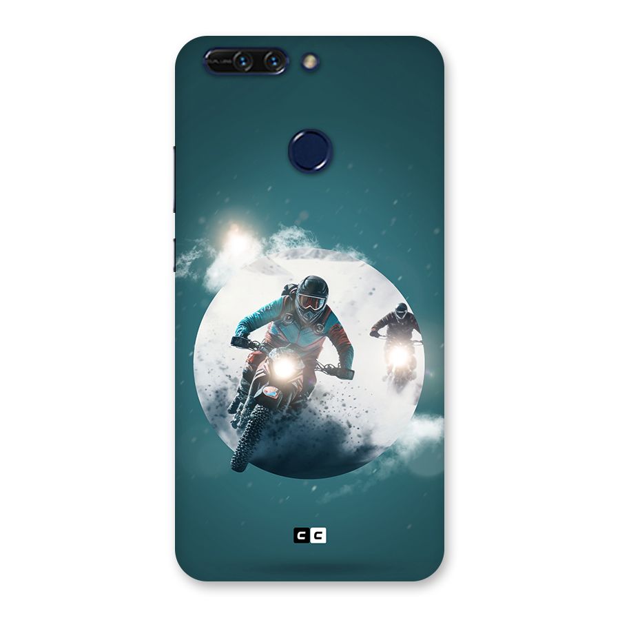 Sky Biker Back Case for Honor 8 Pro