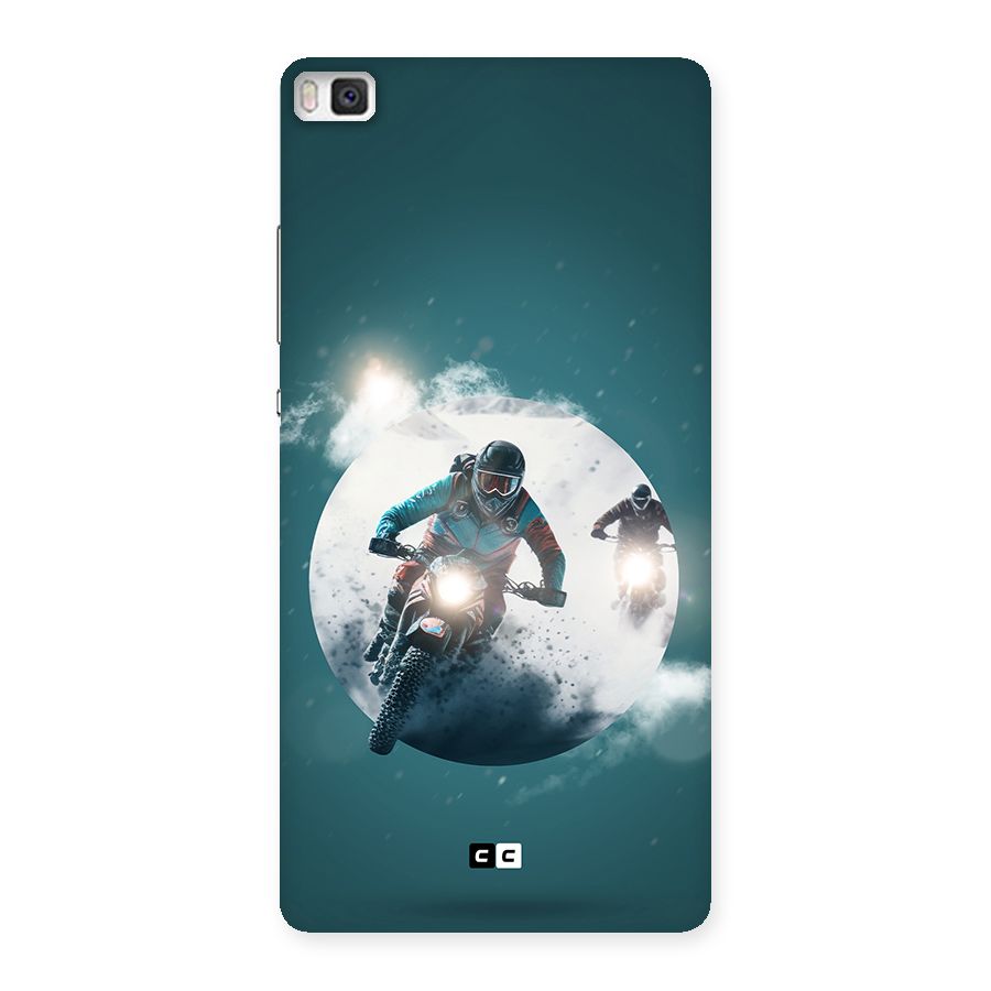 Sky Biker Back Case for Huawei P8