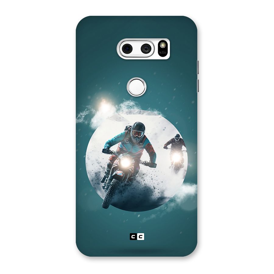 Sky Biker Back Case for LG V30