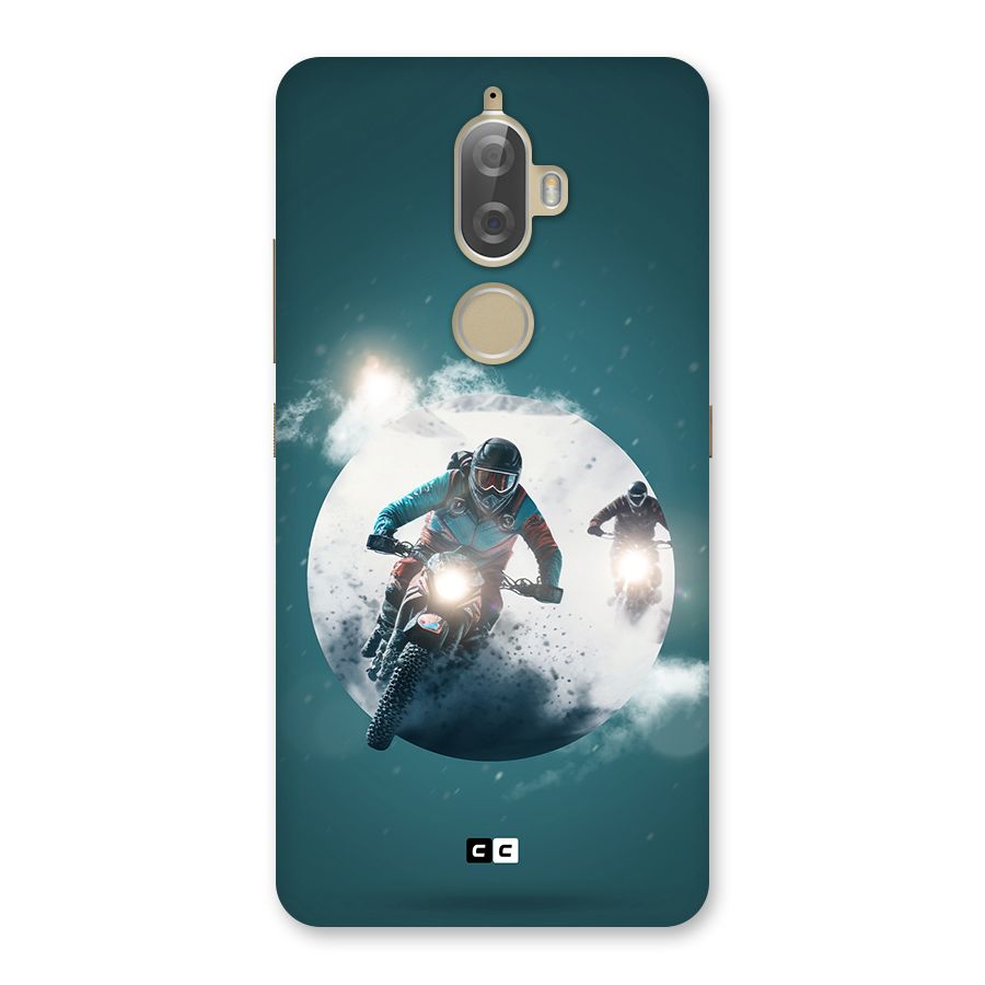 Sky Biker Back Case for Lenovo K8 Plus