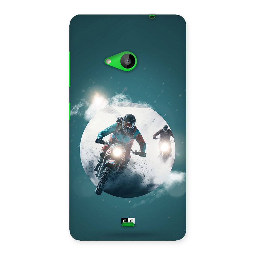 Sky Biker Back Case for Lumia 535
