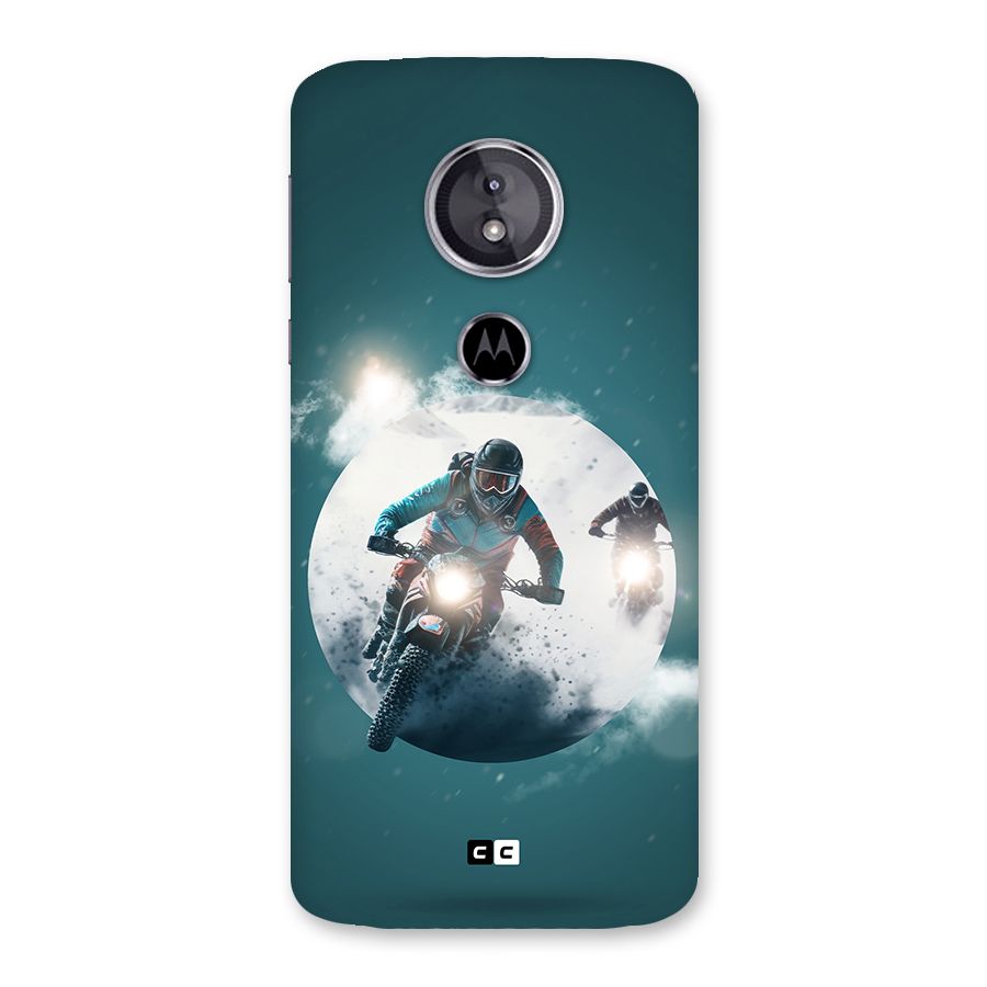 Sky Biker Back Case for Moto E5