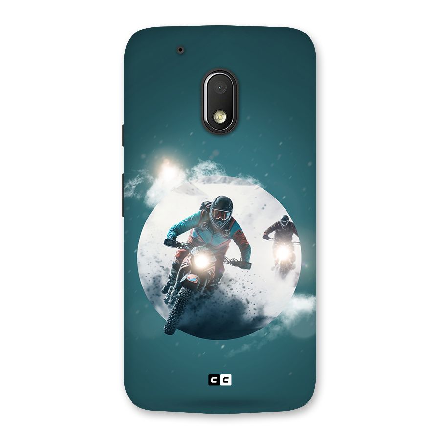 Sky Biker Back Case for Moto G4 Play