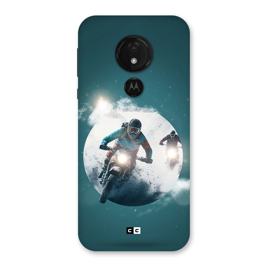 Sky Biker Back Case for Moto G7 Power