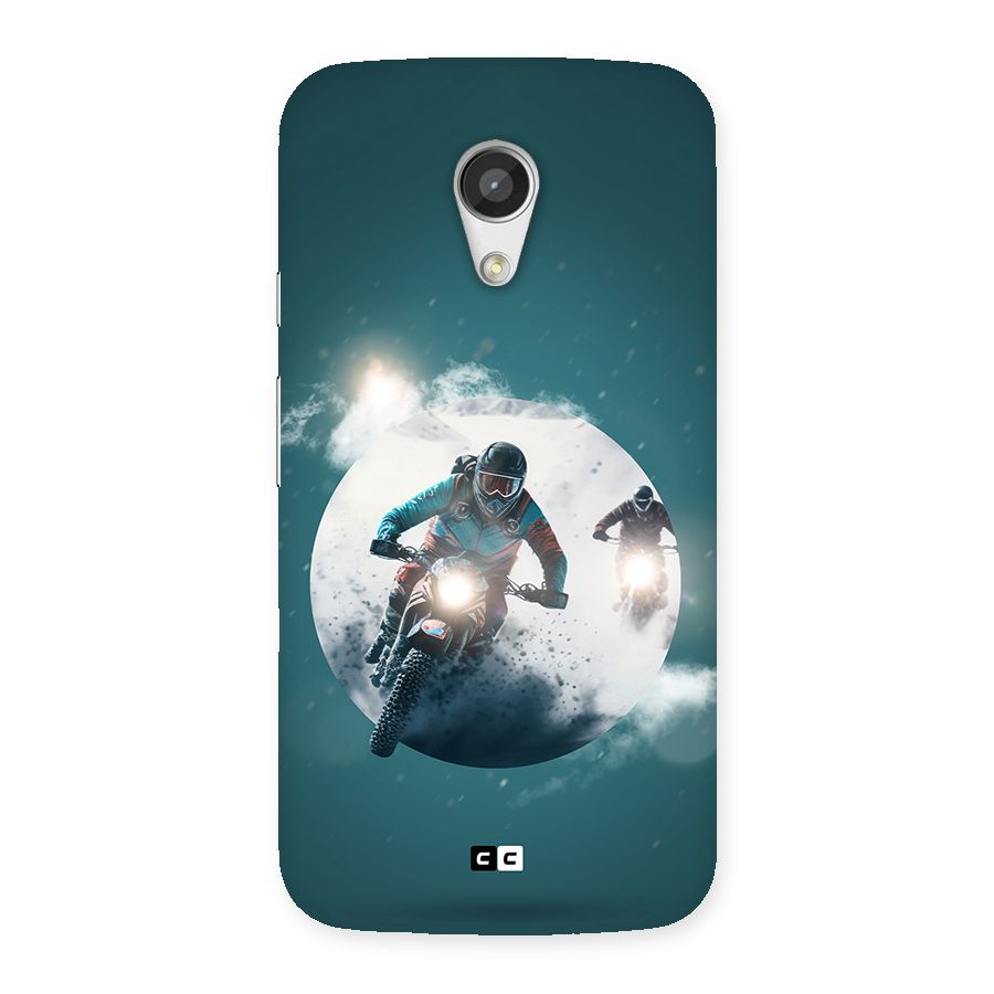 Sky Biker Back Case for Moto G 2nd Gen