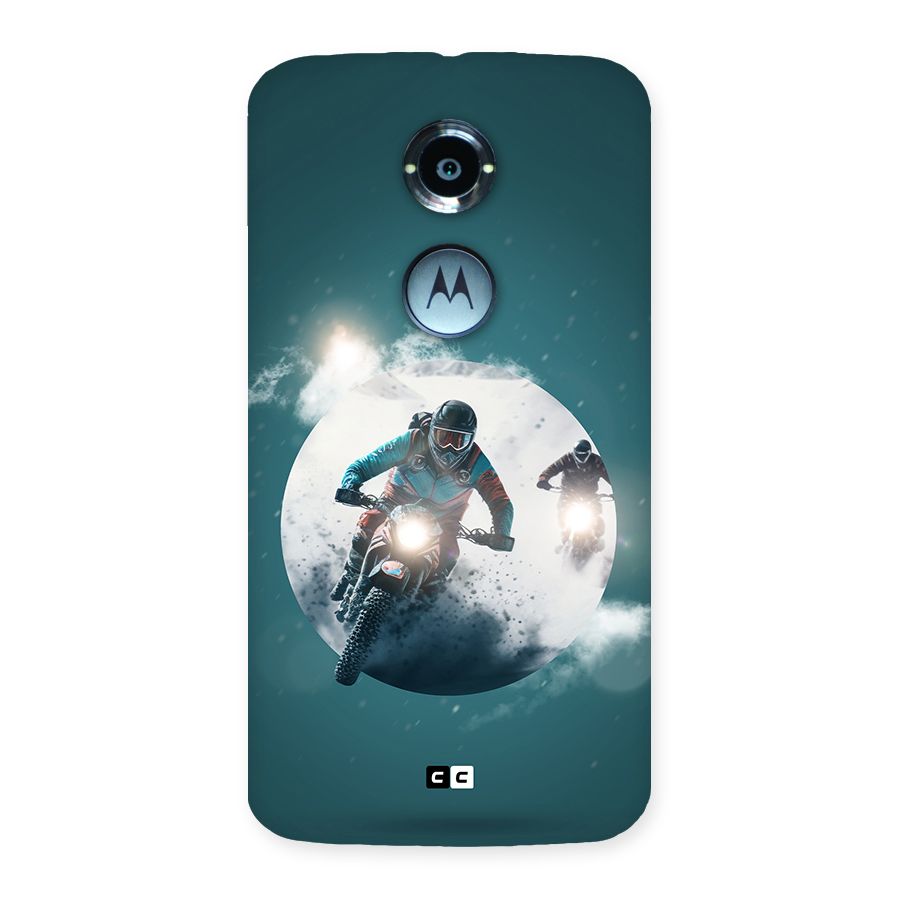 Sky Biker Back Case for Moto X2