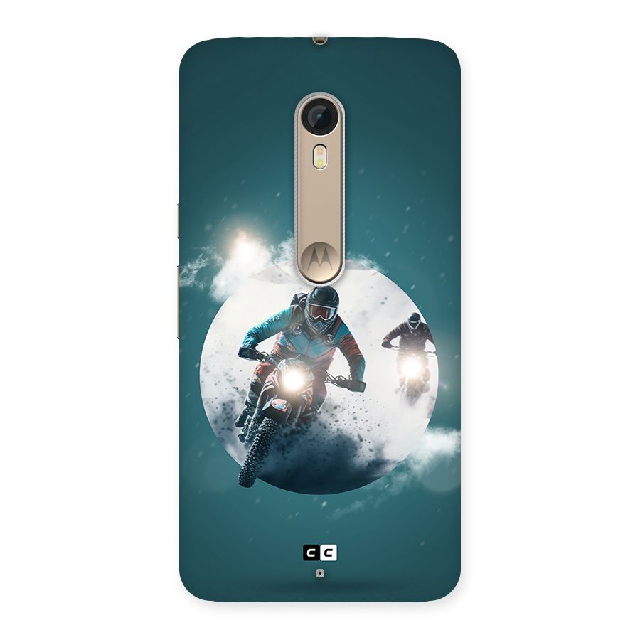 Sky Biker Back Case for Moto X Style