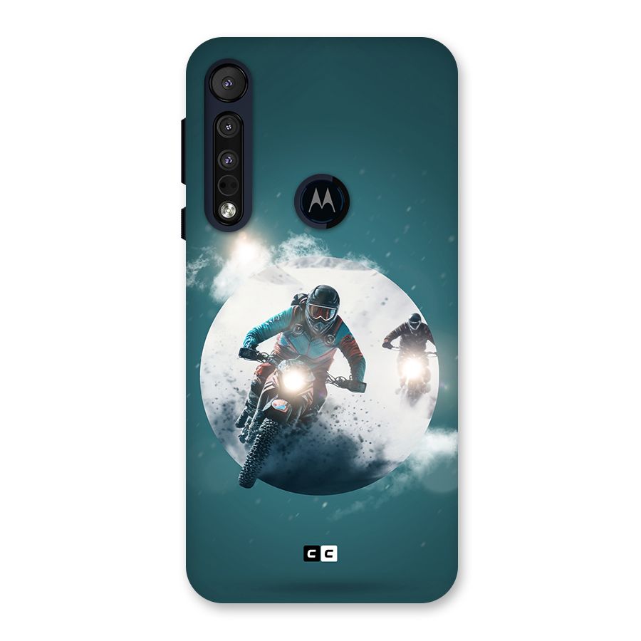 Sky Biker Back Case for Motorola One Macro