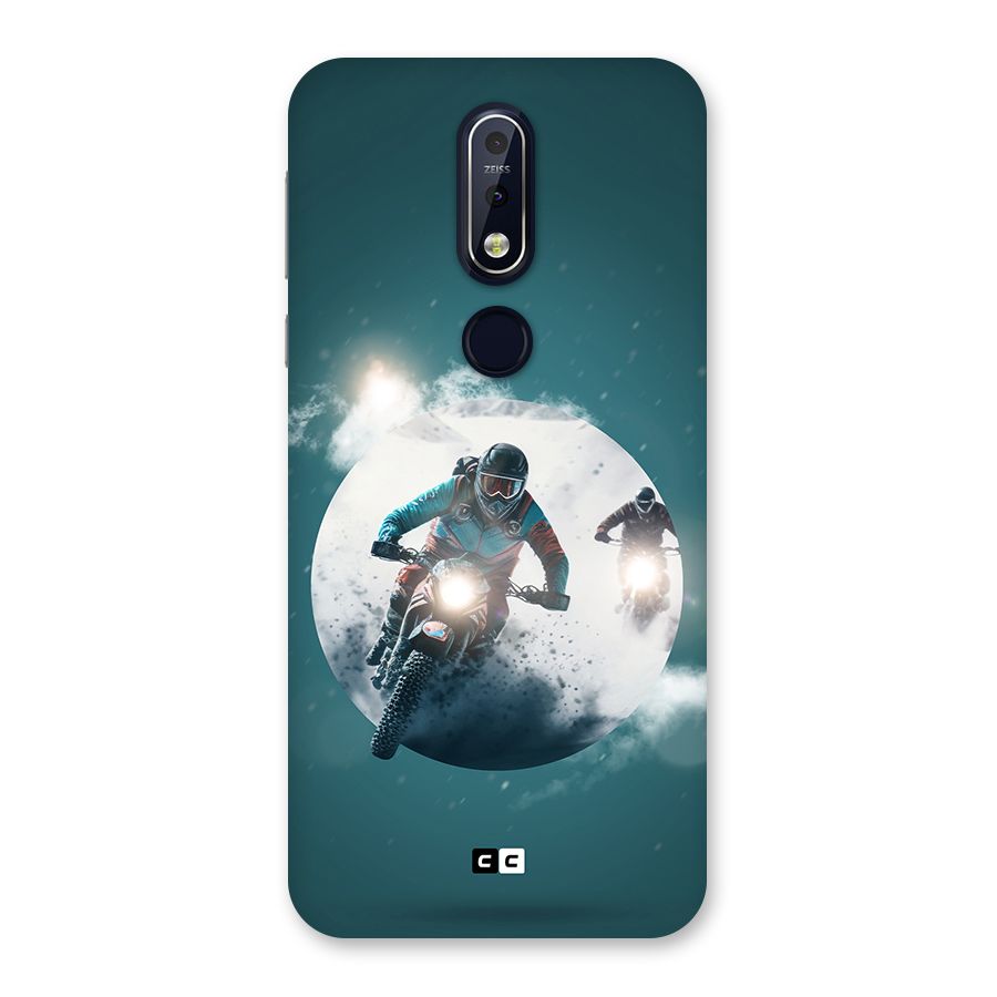 Sky Biker Back Case for Nokia 7.1