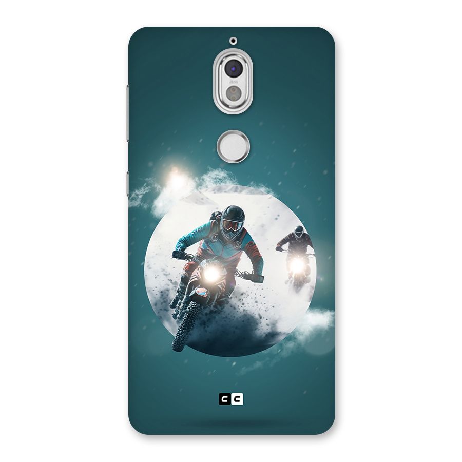 Sky Biker Back Case for Nokia 7