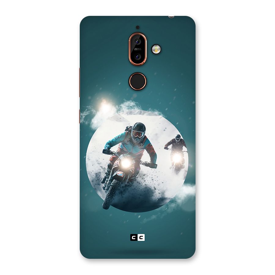 Sky Biker Back Case for Nokia 7 Plus