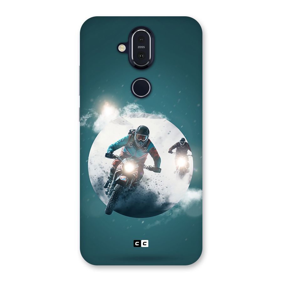 Sky Biker Back Case for Nokia 8.1