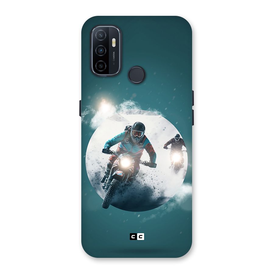 Sky Biker Back Case for Oppo A32