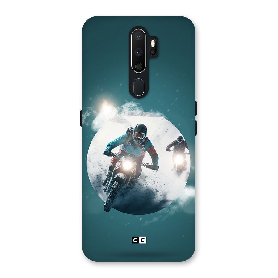 Sky Biker Back Case for Oppo A5 (2020)