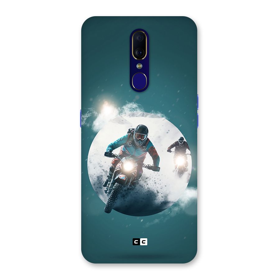 Sky Biker Back Case for Oppo F11