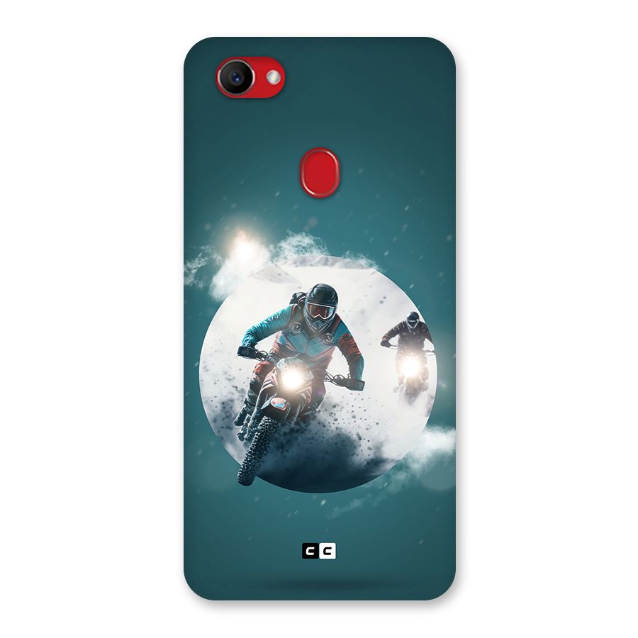 Sky Biker Back Case for Oppo F7