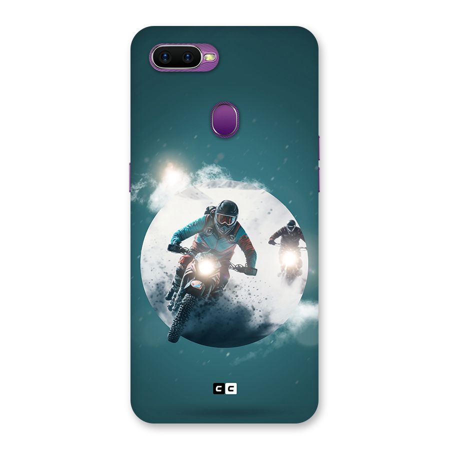 Sky Biker Back Case for Oppo F9
