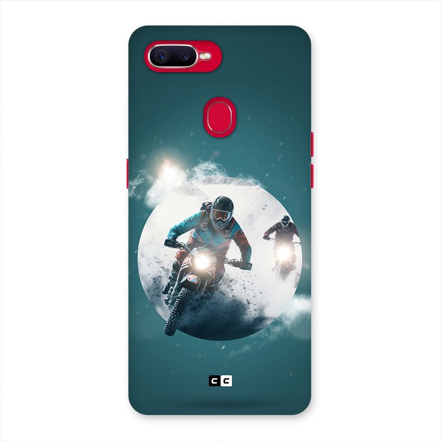 Sky Biker Back Case for Oppo F9 Pro