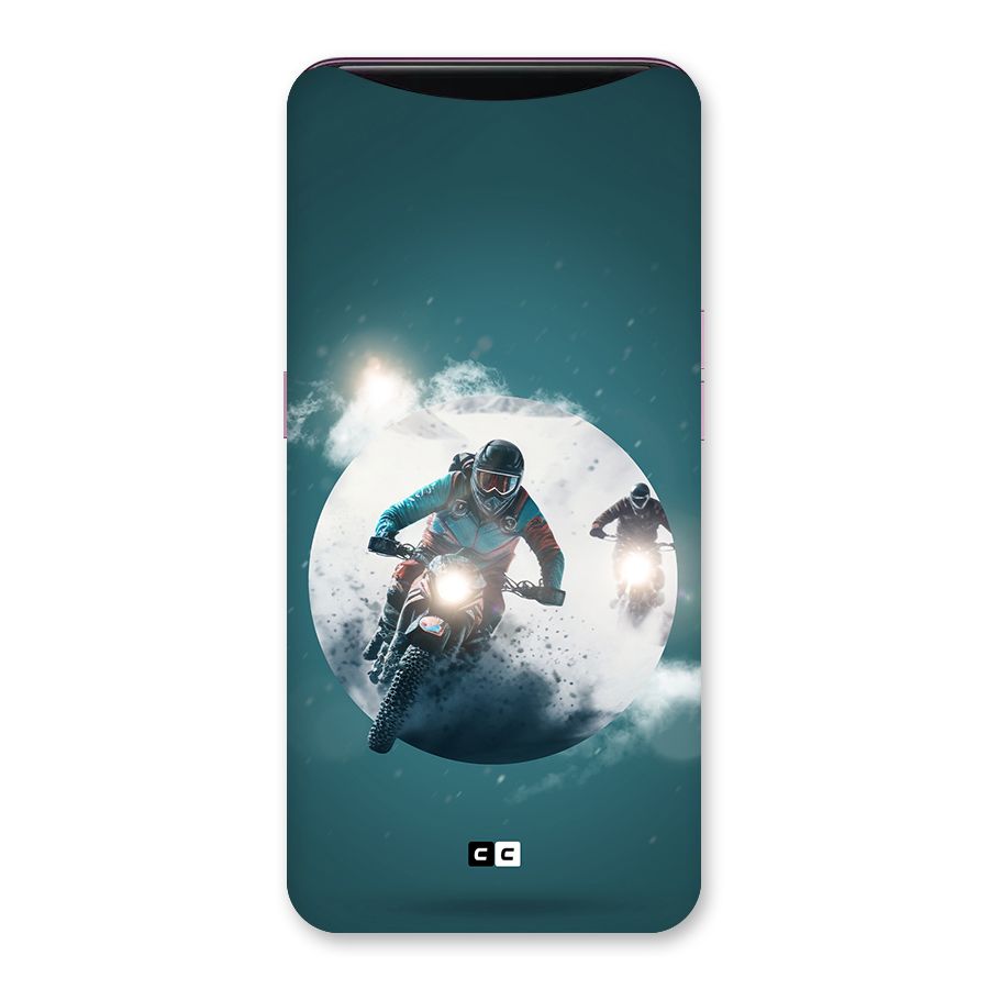 Sky Biker Back Case for Oppo Find X