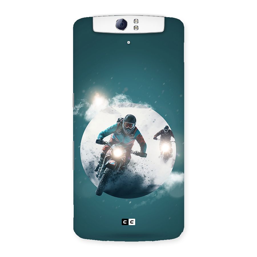 Sky Biker Back Case for Oppo N1