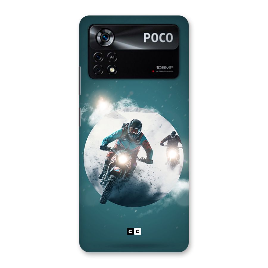 Sky Biker Back Case for Poco X4 Pro 5G