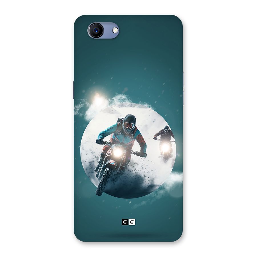 Sky Biker Back Case for Realme 1