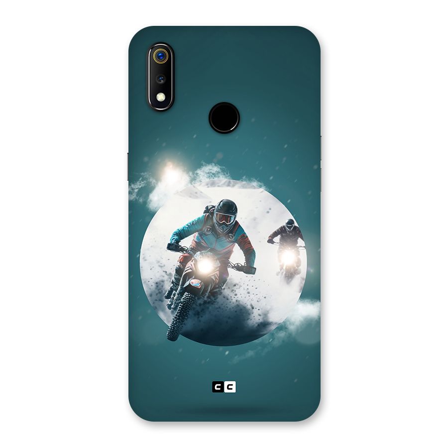 Sky Biker Back Case for Realme 3