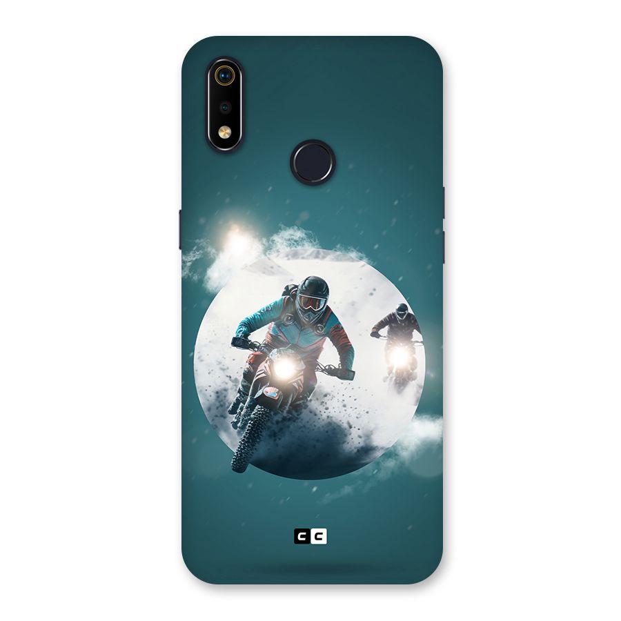 Sky Biker Back Case for Realme 3i