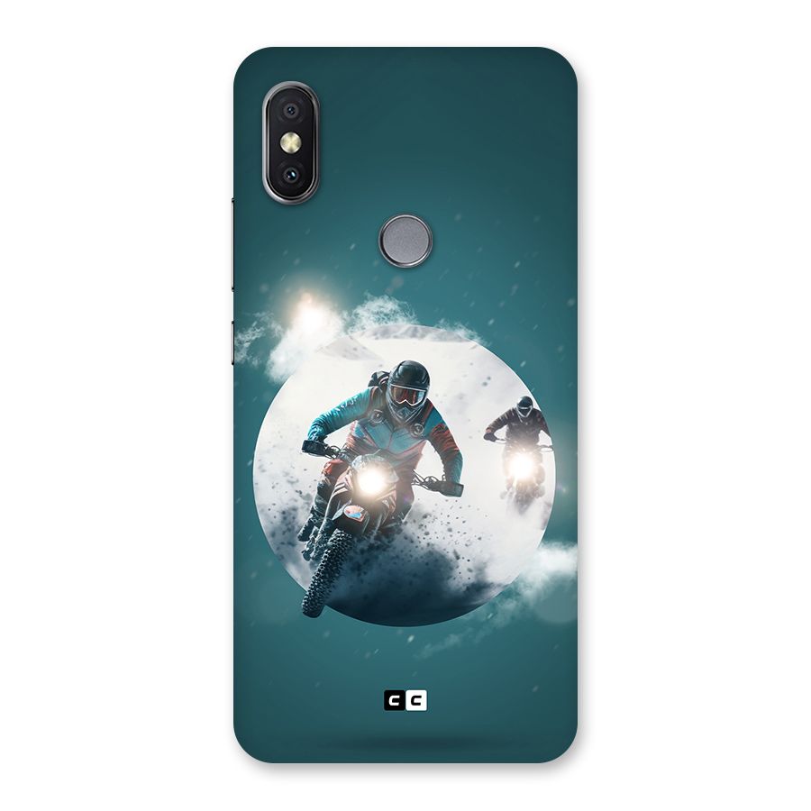 Sky Biker Back Case for Redmi Y2