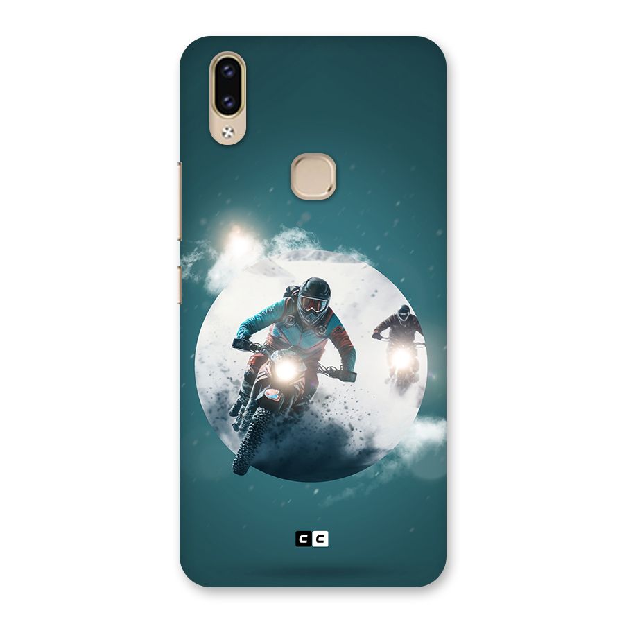Sky Biker Back Case for Vivo V9 Youth