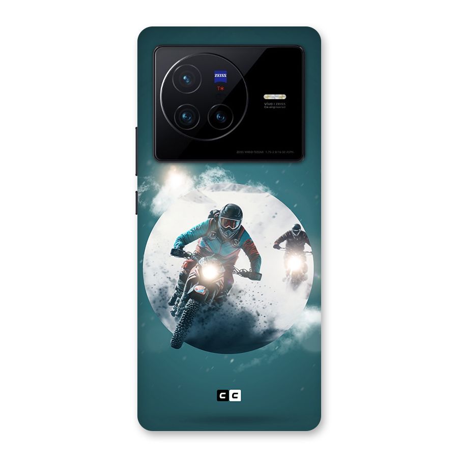 Sky Biker Back Case for Vivo X80